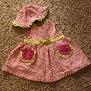 Baby watermelon dress